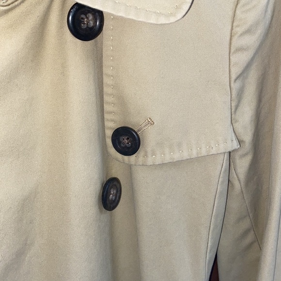 J. Crew Icon Khaki Tan Belted Trench Coat - Picture 9 of 10